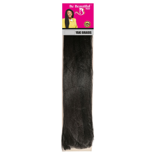Be Beautiful Hair, Yaki Braids Premium Quality - Cosmetic Connection
