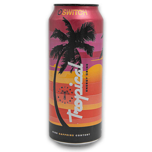 Switch, Tropical Energy Drink High Caffeine 500ml - Cosmetic Connection