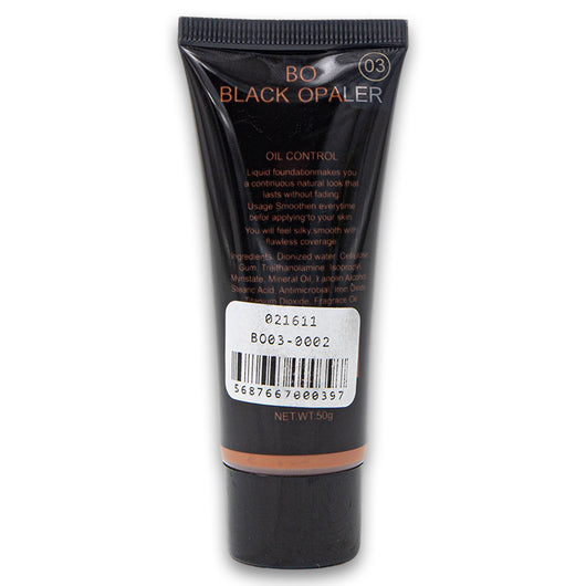 Black Opaler, Perfect Finish UV 2 in 1 Foundation Oil Control SPF30 50g - Cosmetic Connection
