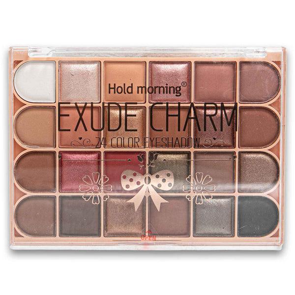 Hold Morning, Exude Charm 24 Colour Eyeshadow Palette - Cosmetic Connection