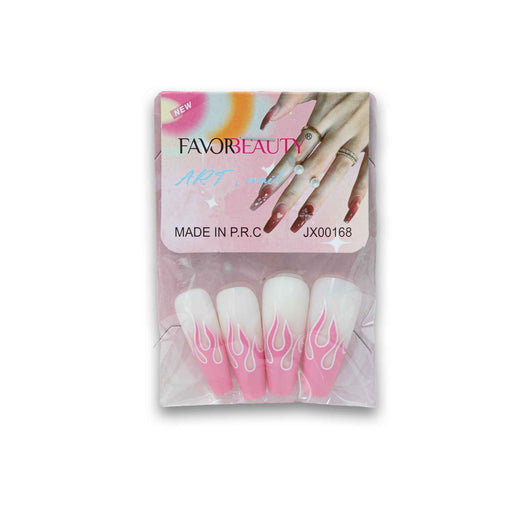 Favor Beauty, Nail Art False Nail Tips 10 Piece - Assorted Colour - Cosmetic Connection