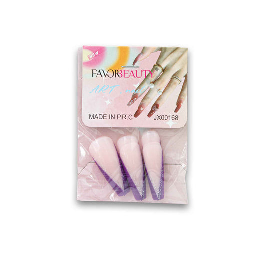 Favor Beauty, Nail Art False Nail Tips 10 Piece - Assorted Colour - Cosmetic Connection