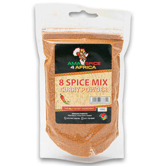 AmaSpice 4 Africa, 8 Spice Mix Curry Powder 100g - Cosmetic Connection