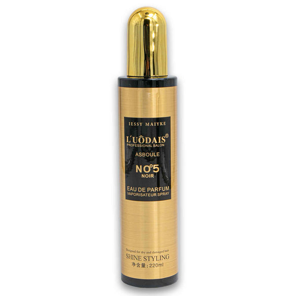 Luodais, EAU de Parfum #5 Noir Vaporisateur Spray Shine Styling 220ml - Cosmetic Connection