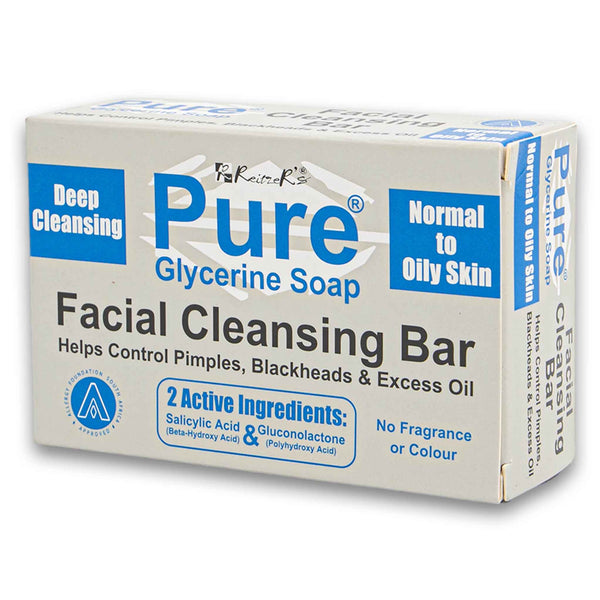 Reitzer's, Pure Glycerine Facial Cleansing Soap Bar 100g - Cosmetic Connection