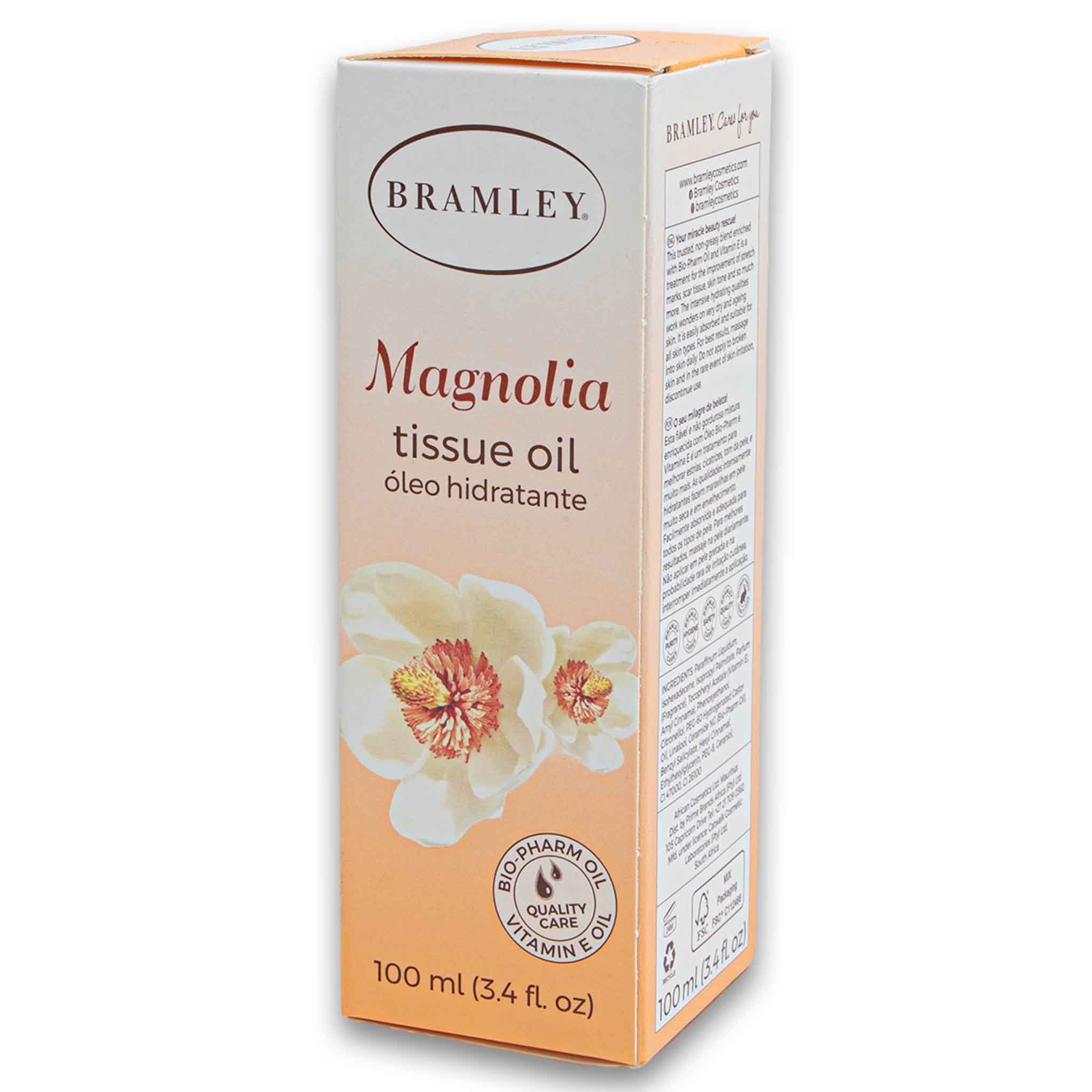 Magnolia Tissue Oil 100ml for Healthy Skin Care – Cosmetic Connection