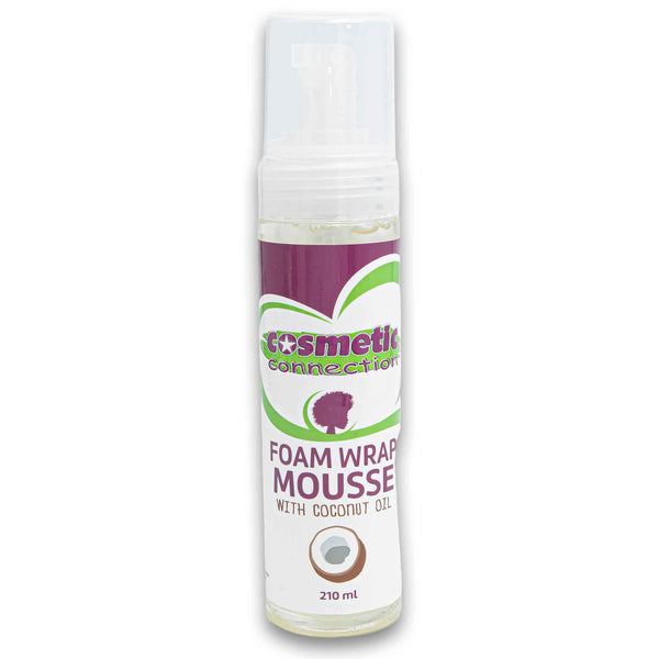Cosmetic Connection, Foam Wrap Mousse with Coconut Oil 210ml - Cosmetic Connection