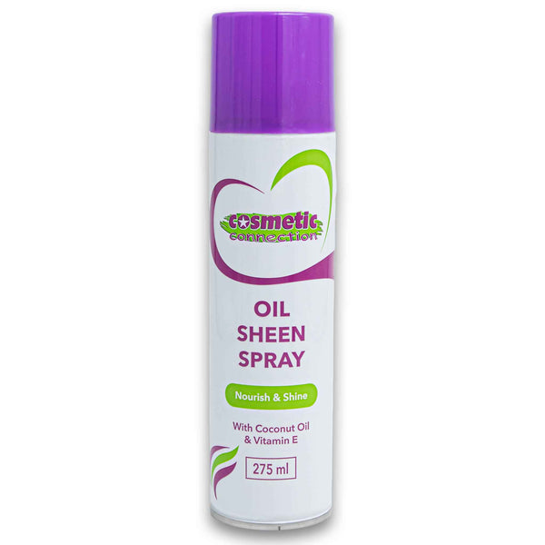 Cosmetic Connection, Oil Sheen Spray Nourish & Shine with Coconut Oil & Vitamin E 275ml - Cosmetic Connection