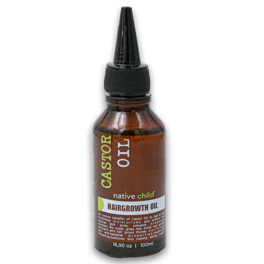 Native Child, Hair Growth Stimulating Castor Oil 100ml - Cosmetic Connection
