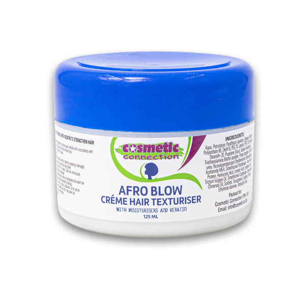 Afro Blow Creme Hair Texturiser with Moisturisers and Keratin 125ml