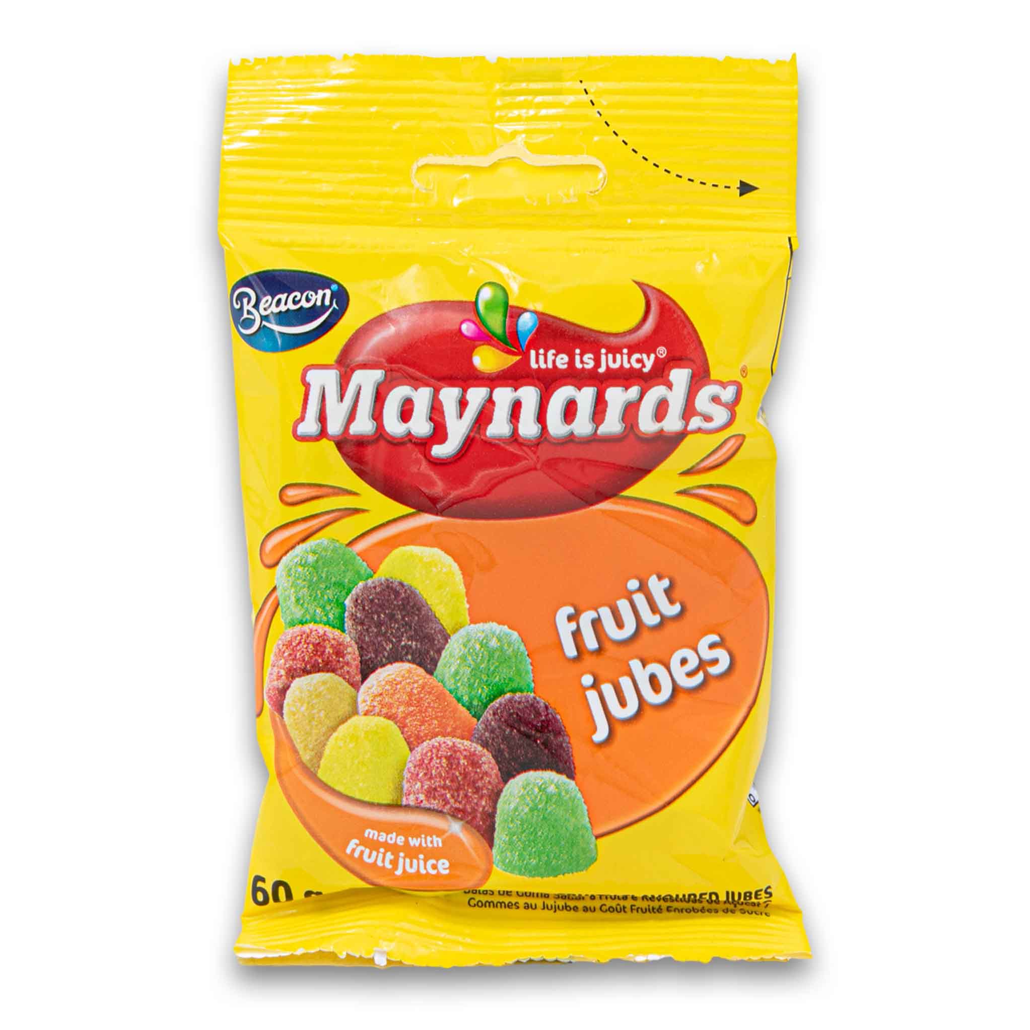 Maynards Fruit Jubes 60g - Delicious Chewy Treats – Cosmetic Connection