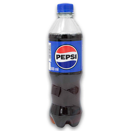 Pepsi, Cola Flavoured Carbonated Soft Drink 500ml - Cosmetic Connection