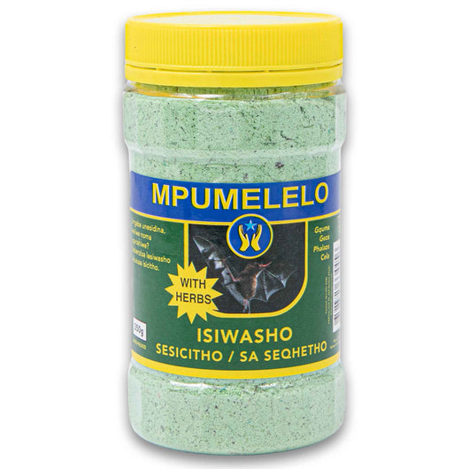 Mpumelelo, Isiwasho Lucky Bath Powder with Herbs 350g - Cosmetic Connection