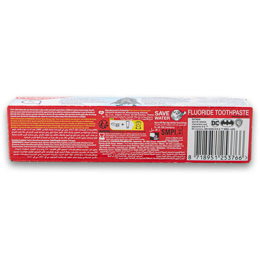 Colgate, Anticavity Batman Mild Mint Fluoride Toothpaste for Kids 6+ Years 50ml - Cosmetic Connection