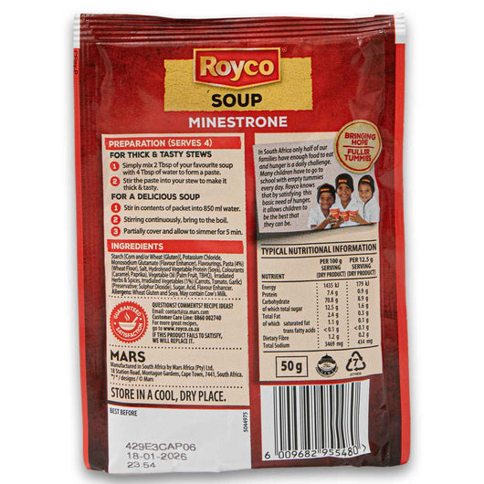 Royco, Soup Thicken Stew & Adds Flavour 50g - Cosmetic Connection