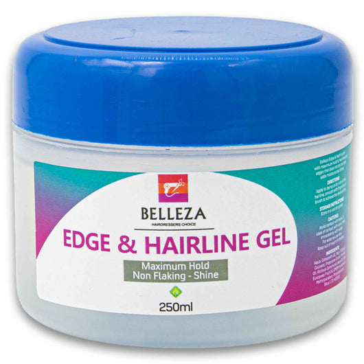 Belleza, Edge & Hairline Gel Maximum Hold 250ml - Cosmetic Connection