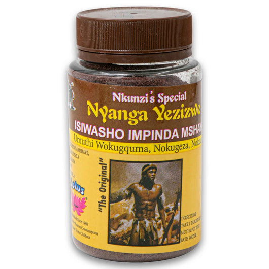 Lotus, Nkunzi Special Nyanga Yezizwe Lucky Bath Powder 250g - Cosmetic Connection