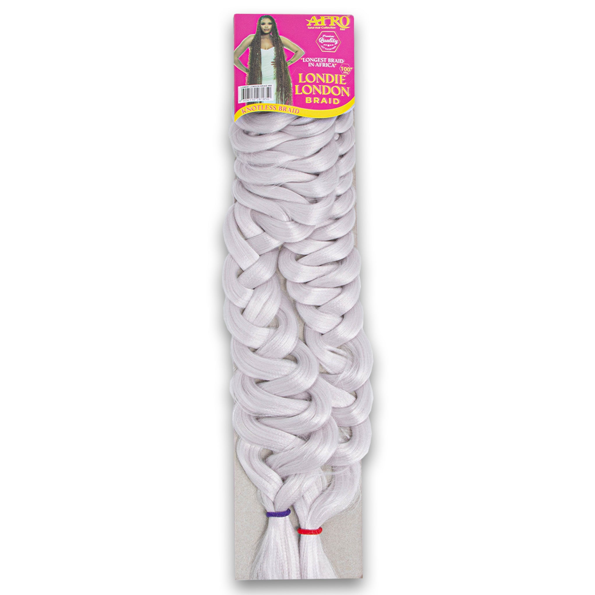 Hundred Braid Londie London Knotless Braid 100 Inch - Premium Hair Extensions ...