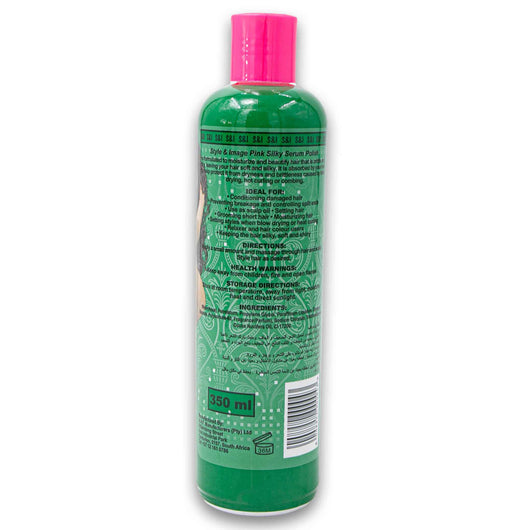 Style & Image, Pink Silky Serum Polish Moisturizer Lotion 350ml - Cosmetic Connection