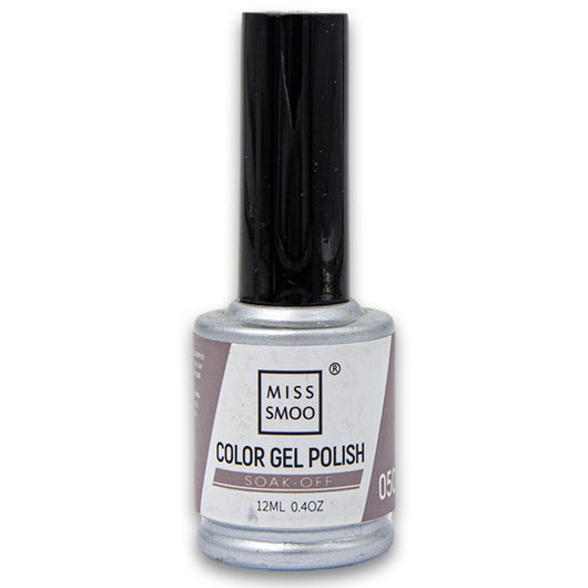 Miss Smoo, Nail Color Gel Polish Soak-Off 12ml - Assorted Colour - Cosmetic Connection