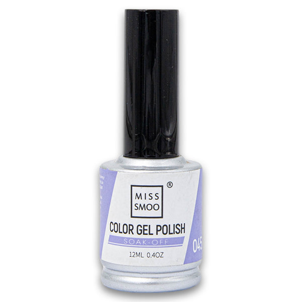 Miss Smoo, Nail Color Gel Polish Soak-Off 12ml - Assorted Colour - Cosmetic Connection
