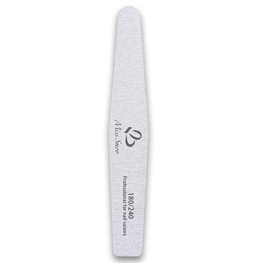 Miss Smoo, Professional Nail File for Nail Salons 180/240 Grit - Cosmetic Connection