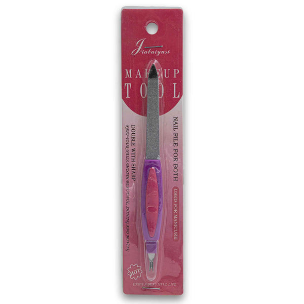 Jiabaiyusi, Manicure Nail File Sharp Edge Makeup Tool - Cosmetic Connection