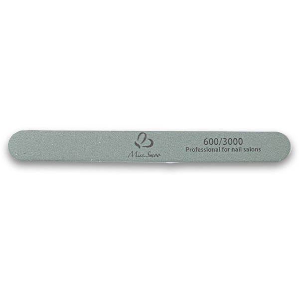Miss Smoo, Professional Nail File 600/3000 Grit - Cosmetic Connection