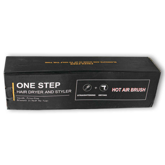 One Step, Hair Dryer and Styler Straightening + Drying Hot Air Brush - Cosmetic Connection