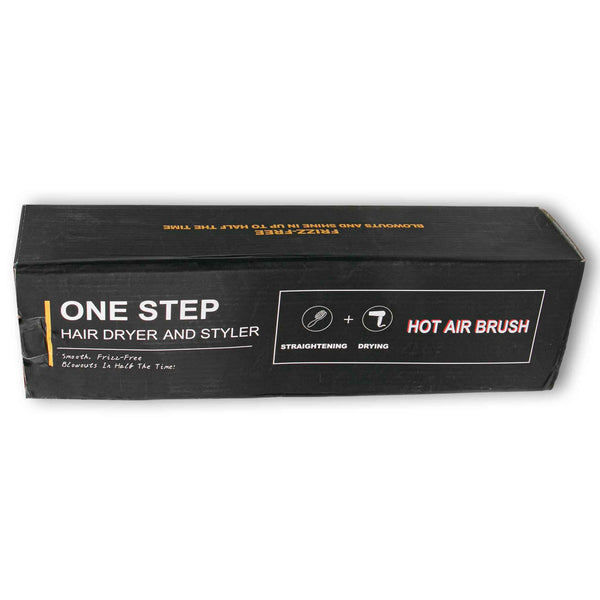 One Step, Hair Dryer and Styler Straightening + Drying Hot Air Brush - Cosmetic Connection
