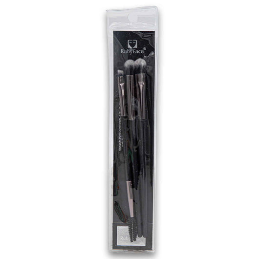 Ruby Face, Eye Shadow Brush & Blend Professional Makeup Tool 3 Piece - Cosmetic Connection