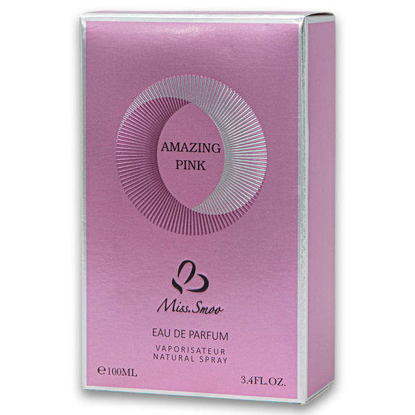 Miss Smoo, Amazing Pink Vaporisateur Natural Perfume Spray 100ml - Cosmetic Connection