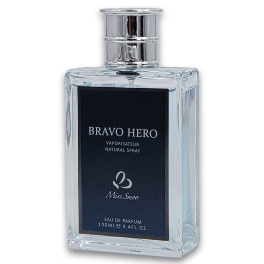 Miss Smoo, Bravo Hero Vaporisateur Natural Perfume Spray 100ml - Cosmetic Connection