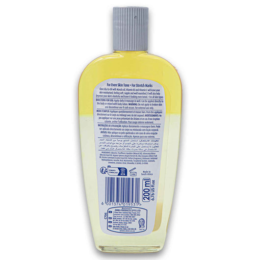 Clere, Gly-Co-Oil Marula Oil Pure Glycerine + Marula Oil + Vitamin B3 & C 200ml - Cosmetic Connection