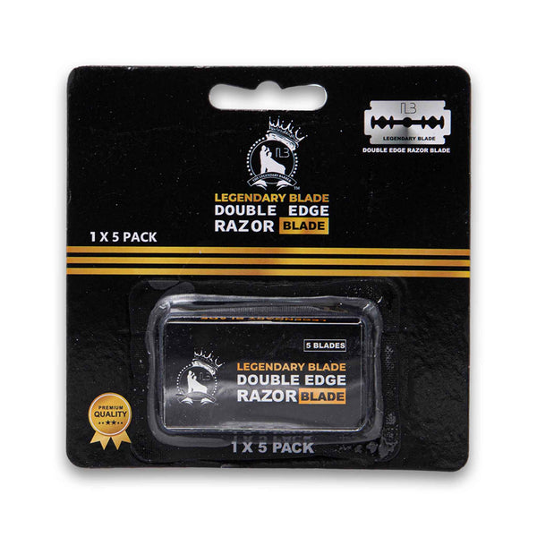 The Legendary Barber, Legendary Blade Double Edge Razor Blade 5 Pack - Cosmetic Connection