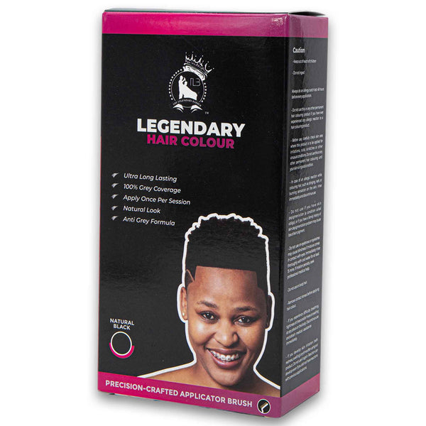 The Legendary Barber, Legendary Permanent Hair Colour Natural Black - Cosmetic Connection