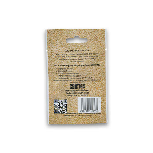 PSP Health, Natural Fuel for Men 1 Capsule Sexual Enhancer - Cosmetic Connection