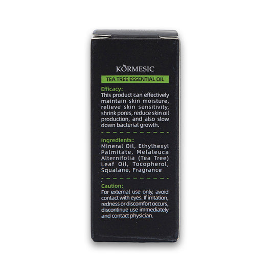 Kormesic, Tea Tree Essential Oil Soothing and Antibacterial 10ml - Cosmetic Connection