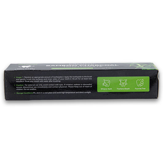 Kormesic, Bamboo Charcoal Fluoride Free Toothpaste 85g - Cosmetic Connection