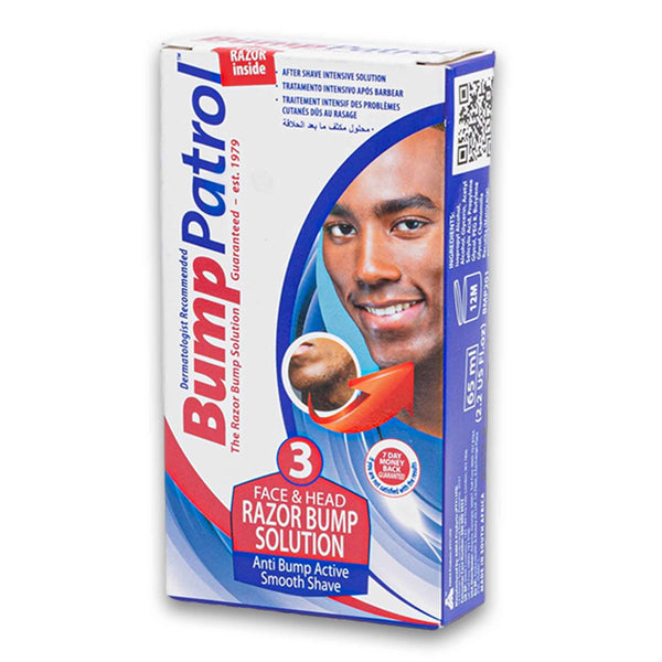 Bump Patrol, Bump Patrol Face & Head Razor Bump Solution Smooth Shave 70ml - Cosmetic Connection