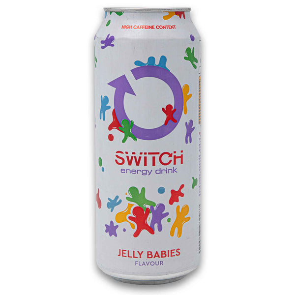 Switch, Jelly Babies Energy Drink High Caffeine 500ml - Cosmetic Connection
