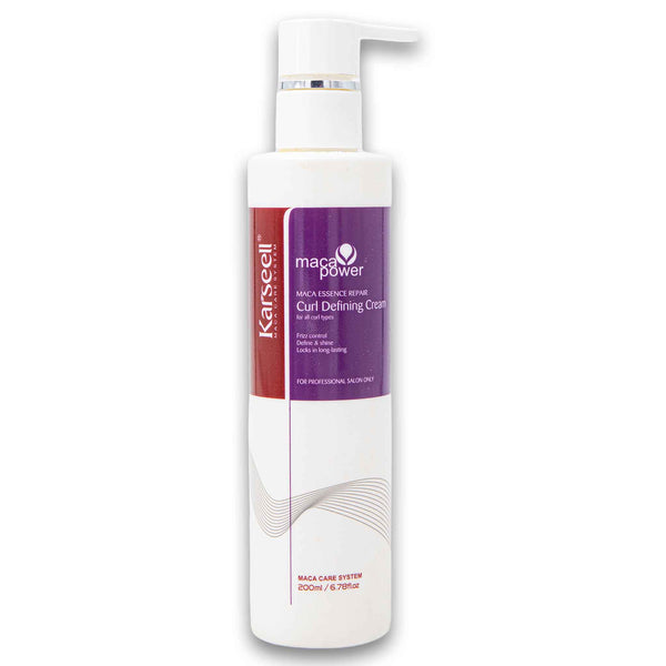 Karseell, Maca Essence Repair Curl Defining Cream 200ml - Cosmetic Connection