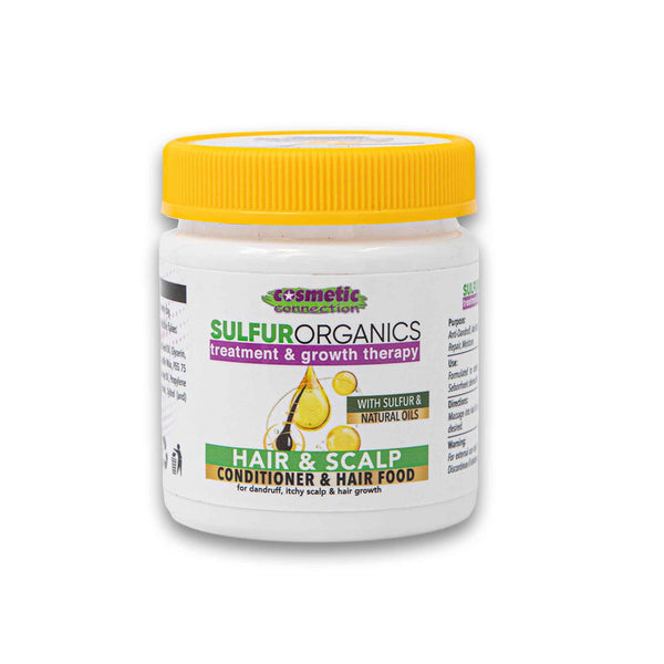 Cosmetic Connection, Sulfur Organics Hair & Scalp Conditioner & Hair Food 100ml - Cosmetic Connection