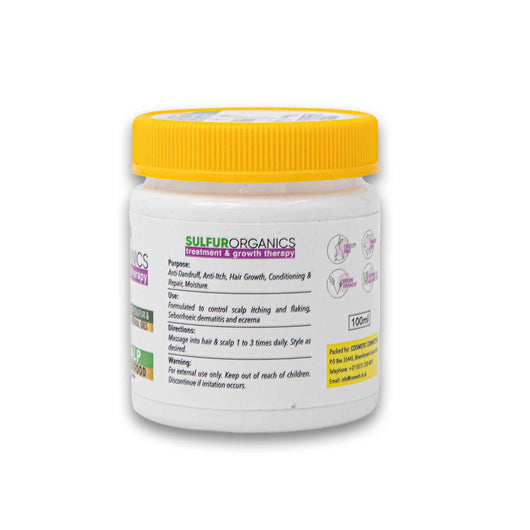 Cosmetic Connection, Sulfur Organics Hair & Scalp Conditioner & Hair Food 100ml - Cosmetic Connection