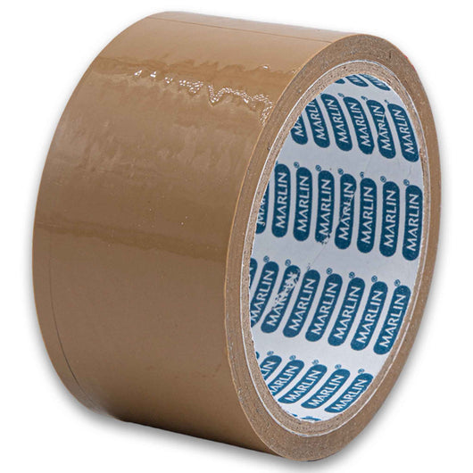 Freedom Stationery, Marlin Brown Tape 48mm x 40m - Cosmetic Connection