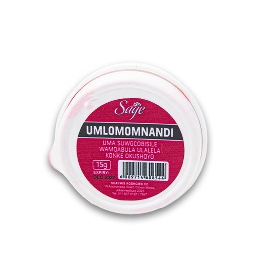 Sage, Umlomomnandi Lip Balm Cherry Flavour 15g - Cosmetic Connection