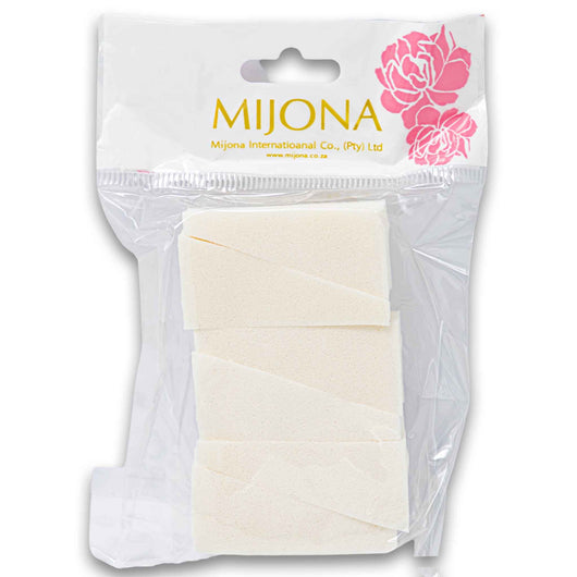 Mijona, Makeup Beauty Blending Triangle Sponge 6 Piece - Assorted Colour - Cosmetic Connection