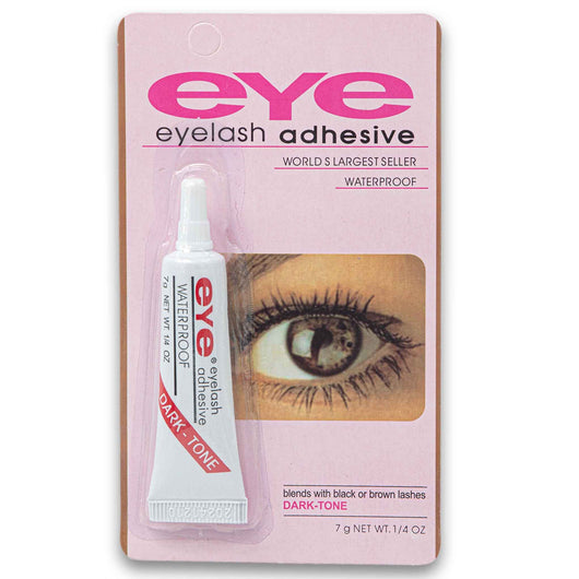 eye, Eyelash Waterproof Adhesive Dark-Tone 7g - Cosmetic Connection