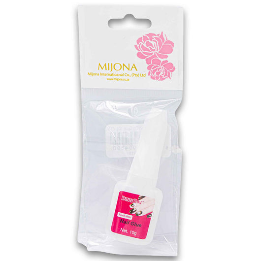 Mijona, Nail Glue Brush-on Applicator 10g - Assorted Brand - Cosmetic Connection