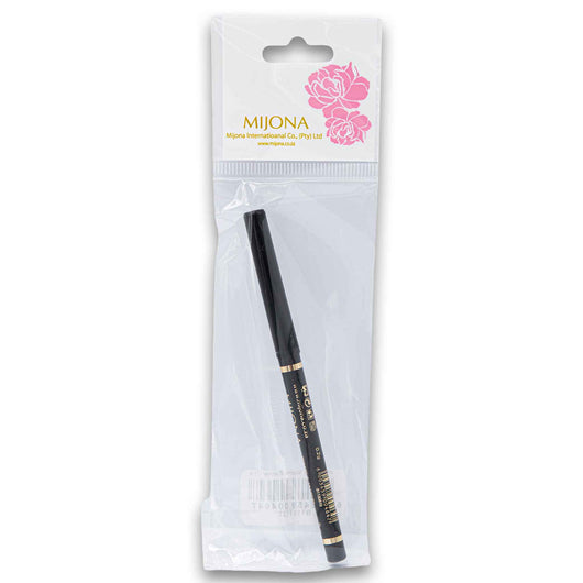 Mijona, Eyeliner Retractable Pencil Black #1 - Cosmetic Connection